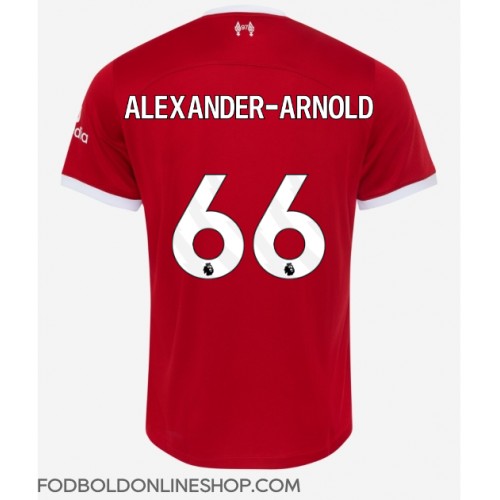 Liverpool Alexander-Arnold #66 Hjemmebanetrøje 2023-24 Kortærmet